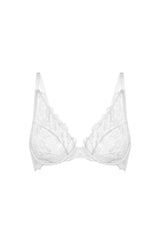 Biały koronkowy stanik Sara