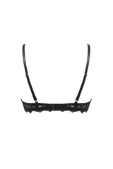 Czarny koronkowy stanik Sara