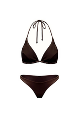 Brązowy zestaw bikini Brownie