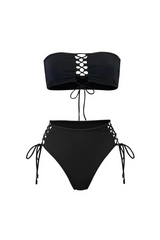 Czarny zestaw bikini Margarita