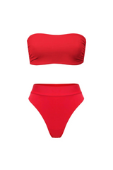 Czerwony zestaw bikini Kawai Red