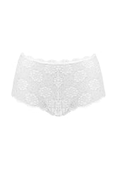 Białe koronkowe bokserki Paloma