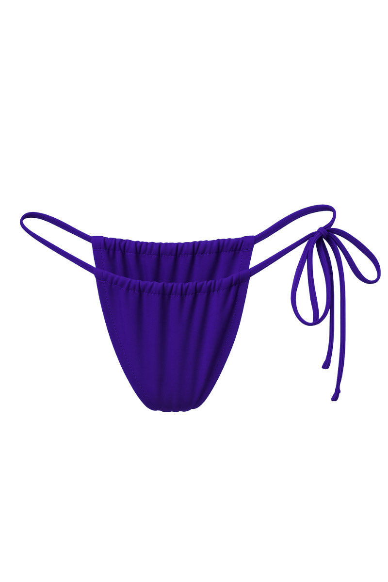 Fioletowy dół od bikini Capri