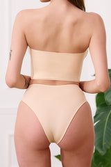 Góra od kostiumu kąpielowego bandeau Kawai Nude