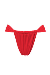 Czerwony dół od bikini Kirei