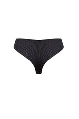 Czarne koronkowe figi Sara