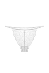 Białe ażurowe stringi Apologise