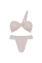 Perłowy zestaw bikini Kirei