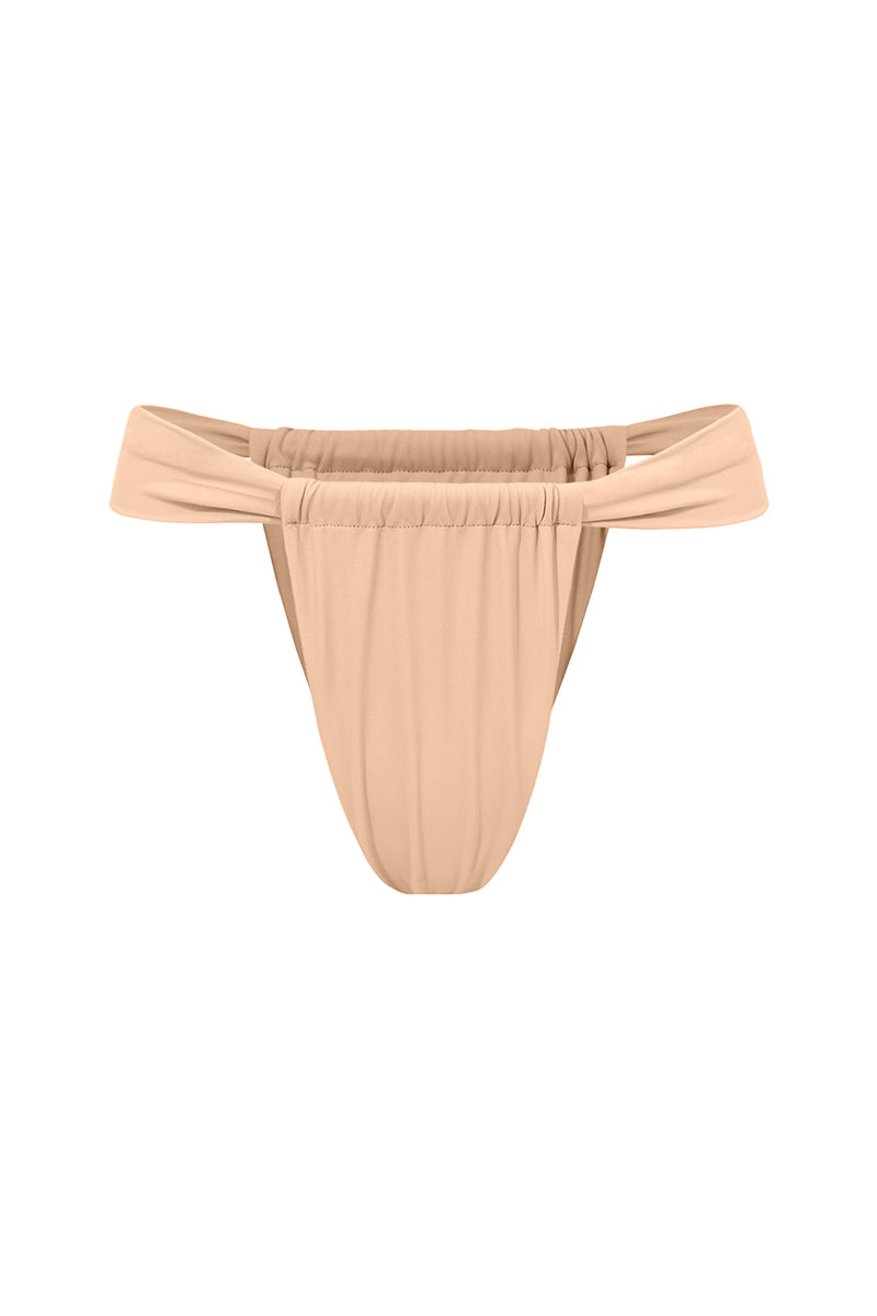 Dół od bikini w kolorze cielistym Maura