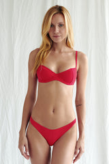 Czerwony dół od bikini Fiji Red