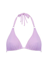 Fioletowy trójkątny stanik od bikini Maui