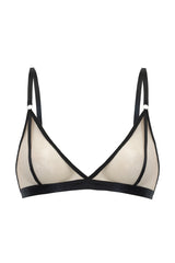 Przezroczysty stanik braletka Clara Nude