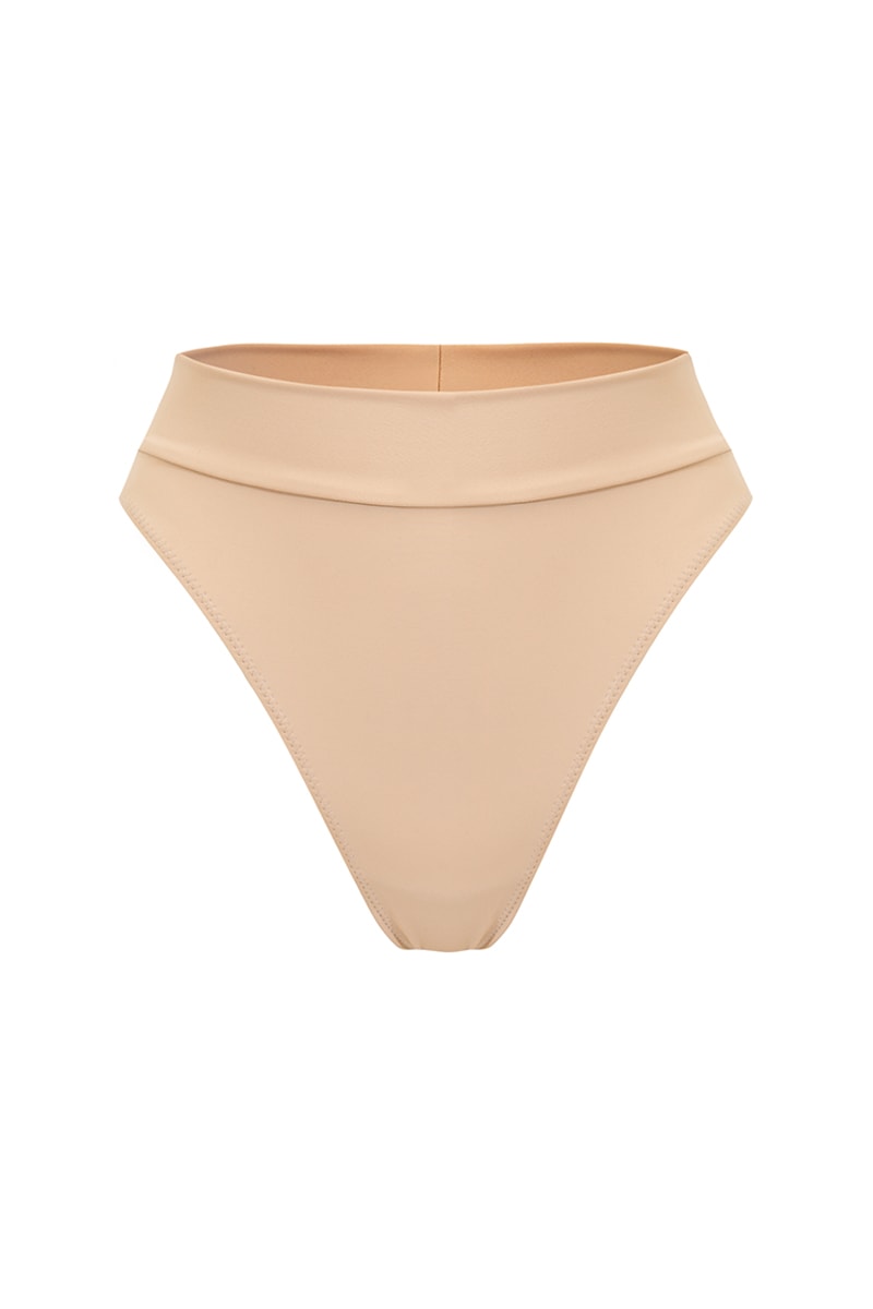 Cielisty dół od bikini z wysokim stanem Kawai