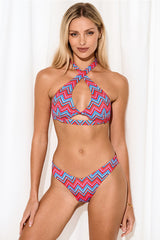 Dół od bikini geometryczny wzór Dakota