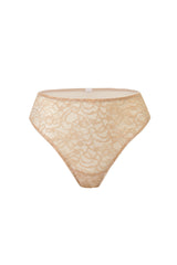 Figi z cielistej koronki Issa Nude
