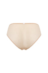 Figi z cielistej koronki Issa Nude