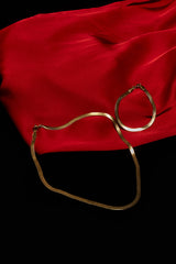 Zestaw biżuterii - naszyjnik i bransoletka Vipera