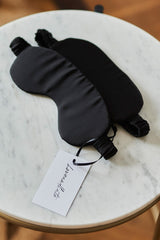 Opaska na oczy w kolorze czarnym