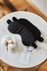 Czarna opaska na oczy