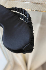 Czarna opaska na oczy Love and Hate