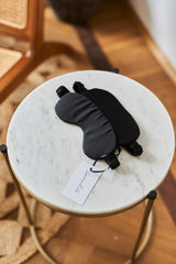 Opaska na oczy w kolorze czarnym