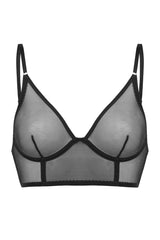 Top-czarny-Charlotte-polprzezroczysty-ubranie-damskie