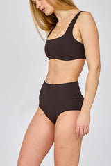 Brązowy top bikini Sora