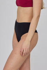 Gładkie figi w kolorze czarnym Secret Black