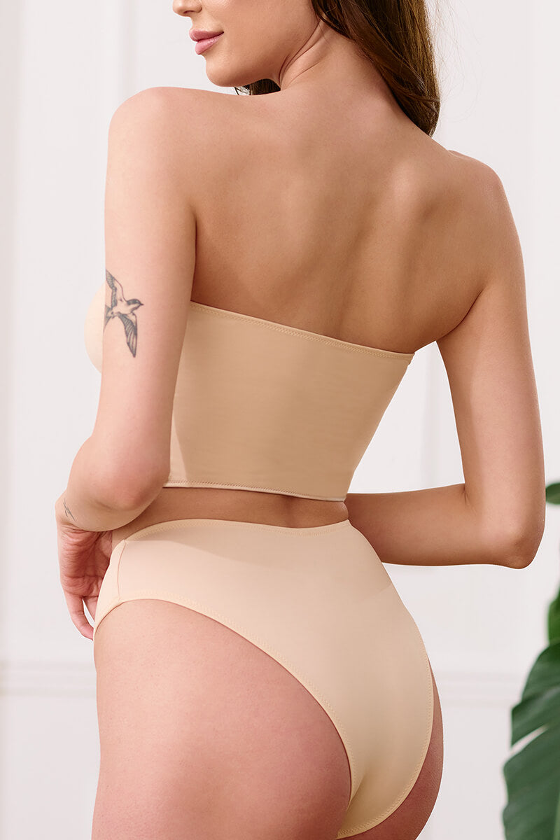 Góra od kostiumu kąpielowego bandeau Kawai Nude