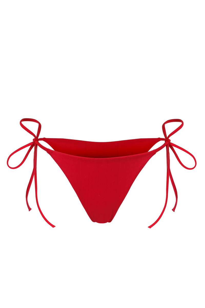 Czerwony dół od bikini Maui