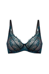 Koronkowy stanik Ellen Emerald