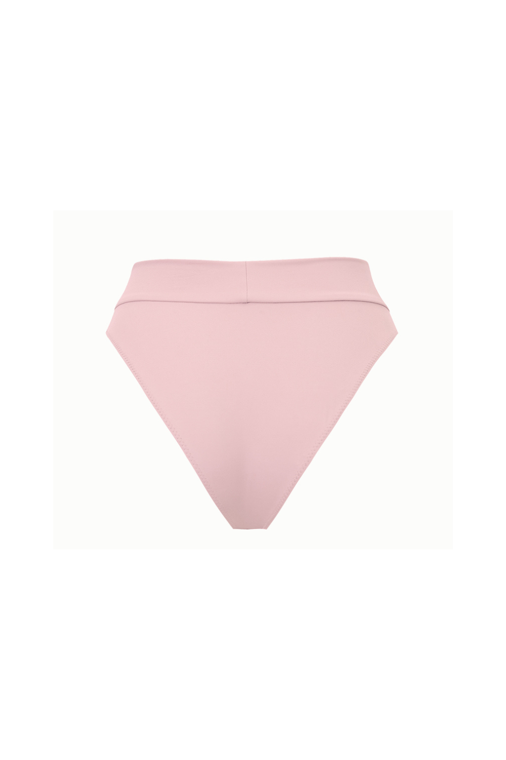 Różowy dół od bikini z wysokim stanem Kawai