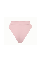 Różowy dół od bikini z wysokim stanem Kawai