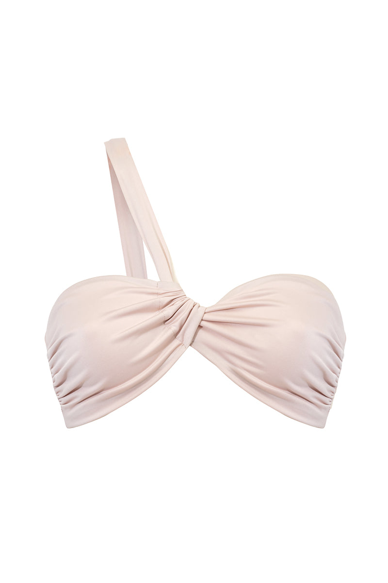 Perłowy top od bikini Kirei