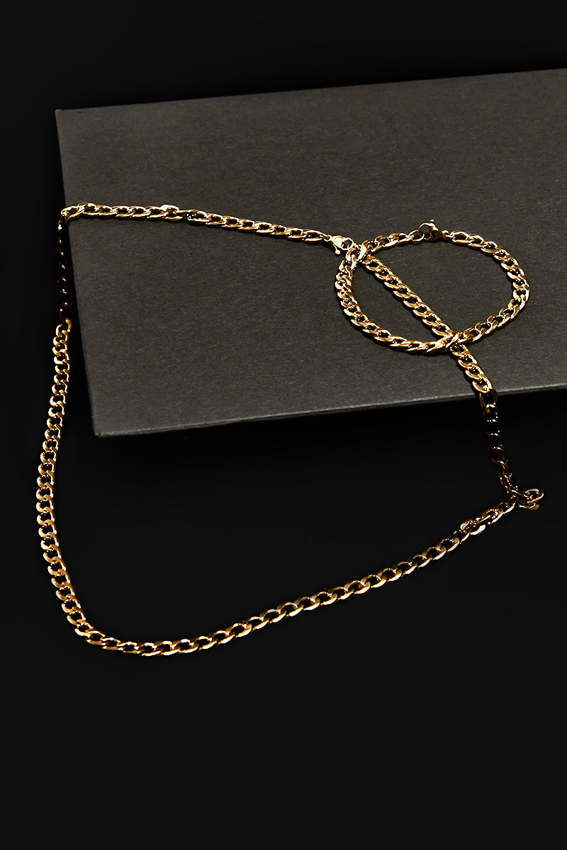 Perrine Jewellery Set - Necklace and Bracelet